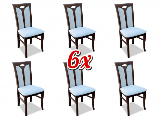 Ustawić Fotel Lounge Set Dining 6x Chair Design Podkładka Siedziba Krzesła Krzesło Groups