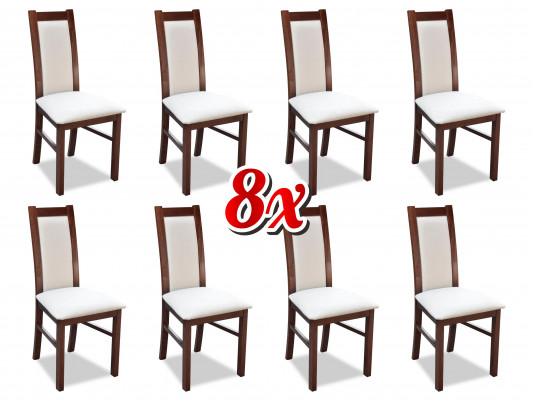Kompletna Grupa Living Room 8x Sztuka Nowa jadalnia Krzesło Zestaw Ustawić Lehn Krzesła