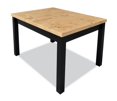 Jadalnia Tabela Pokój stoły Living Pokój Drewno Designer Brown 90x120/270 drewniane stoły