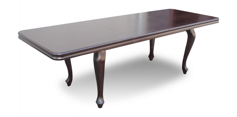Stół drewniany Stół obiadowy Tabela Drewno stoły Ess Pokój Meble Prawdziwe drewno 90x170/250cm Nowy