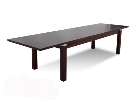 Tabela Stół obiadowy drewniany stół XXL Stół konferencyjny 100X200cm Rozkładany 200X290cm