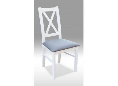 Zestaw 1x Solidne drewnone Fotel krzesło do jadalni Materiał Podkładka krzesło Gastro jadalnia Nowość