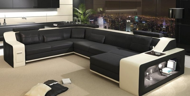 Nowoczesny Żywy krajobraz Podkładka Narożnikowa kanapa Sofa Couch Narożnik Ustawić Włókienniczy