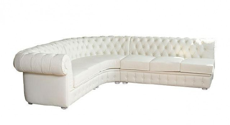 Narożnikowa kanapa Sofa Chesterfield Sofa skórzana Podkładka Narożnik Couch Ustawić Couch Classic