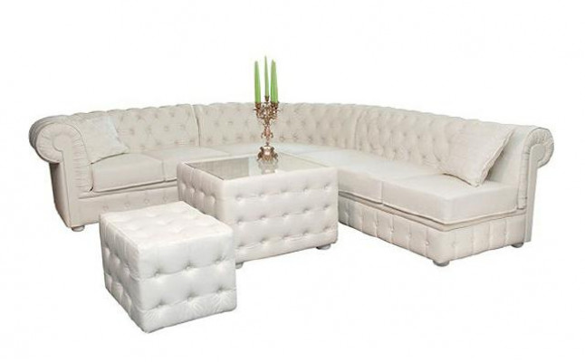 Narożnikowa kanapa Sofa Chesterfield Sofa skórzana Podkładka Narożnik Couch Ustawić Couch Classic