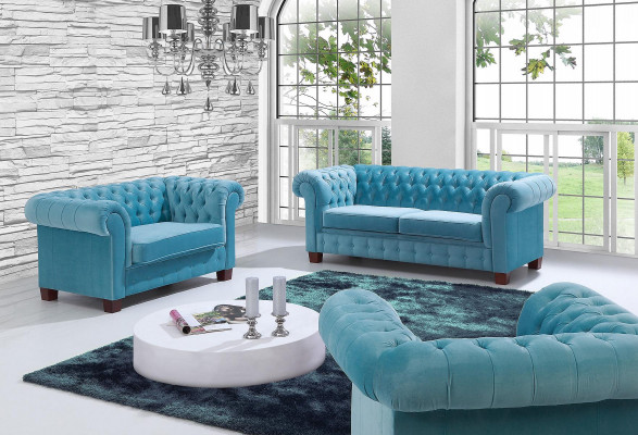 Chesterfield 2+1 Zestaw sofowy Kanapa Podkładka Siedziba Ustawić Sofa Kanapy Sofy Nowość