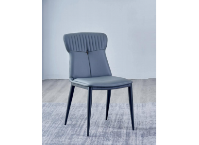 sztuczna skóra miejsce siedzące Designerska jadalnia Blauer Krzesło krzesła tapicerowane 1-miejsce siedzące