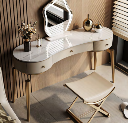 Nowoczesna toaletka Toaletka Sypialnia Meble 3x szuflady