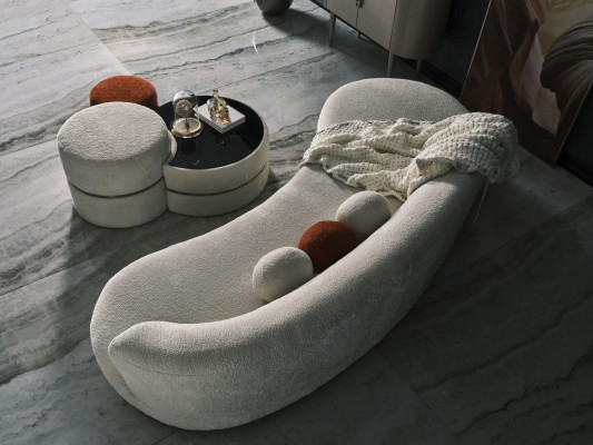 Grupa pufa podnóżek 3-częściowy zestaw pufa stolik kawowy Stołek Modern Table