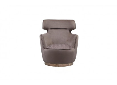 Fotel Material miejsce siedzące Single Seater Grey ClubFotel EarsFotel Modern