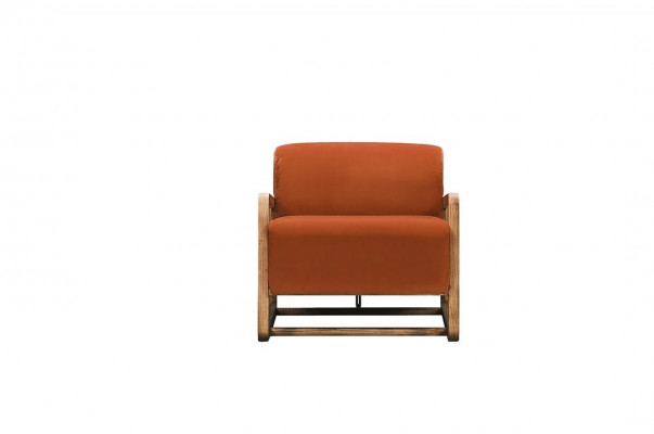 Fotel jednoosobowy miejsce siedzące Salon Orange Drewno RelaxFotel Design