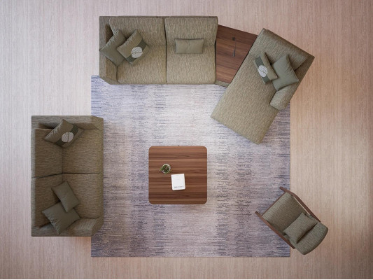 Kompletny Zestaw sofowy 3-częściowa sofa dwuosobowa Relaks Narożnikowa kanapa w kształcie litery L Modern Fotel