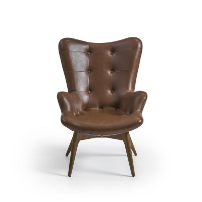 Braun Fotel Luksusowe Meble Tapicerowane Salon Nowe Meble Design Nowoczesne