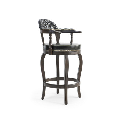 Hoker barowy Krzesło Design jadalnia Meble Nowoczesne Drewno Krzesło salon