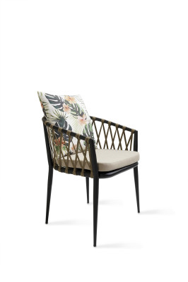 Designerski fotel luksusowy projektant Krzesło z Podłokietniki New Meble