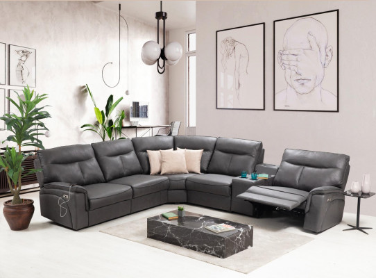 Design Narożnikowa kanapa Sofa w kształcie litery L Luksusowa Podkładka Meble Nowoczesny Zestaw narożny Nowość