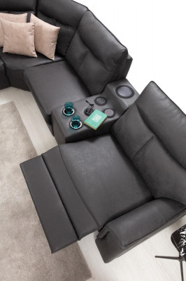 Design Narożnikowa kanapa Sofa w kształcie litery L Luksusowa Podkładka Meble Nowoczesny Zestaw narożny Nowość