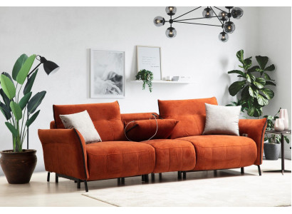 Sofa Czteroosobowa Kanapa Luksusowy Salon Designerskie Nowoczesne Meble Nowość