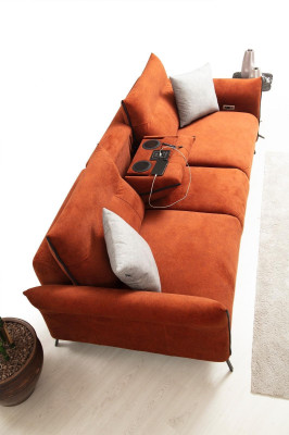 Sofa Czteroosobowa Kanapa Luksusowy Salon Designerskie Nowoczesne Meble Nowość