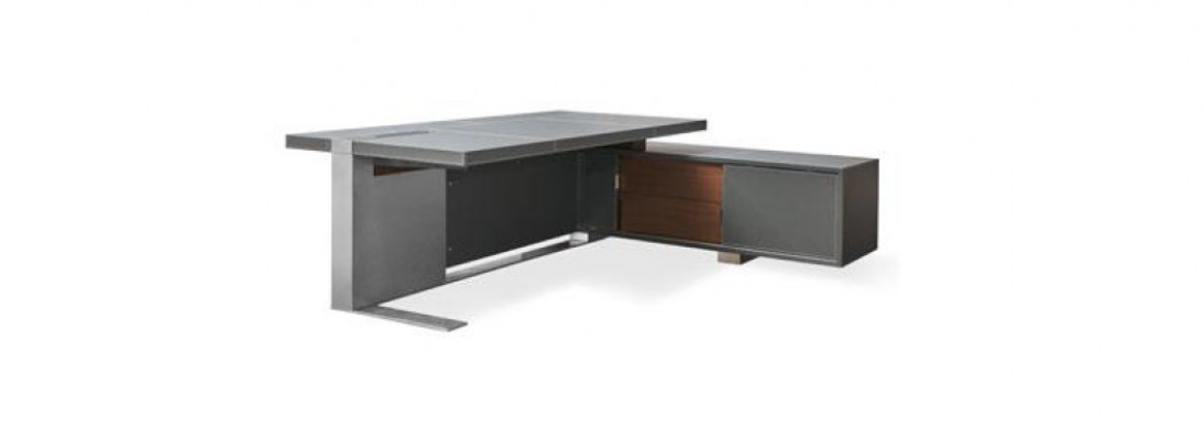 Biurko Skóra biuro stoły designerskie meble Tabela Meble Fotel