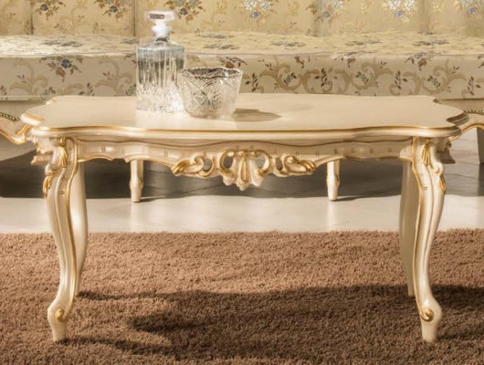 Sofa Stolik kawowy do salonu Solidny boczny luksusowy stolik kawowy o designie