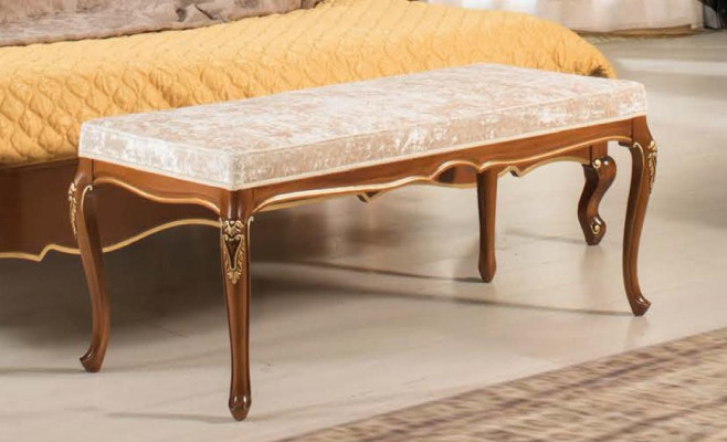 Ławka tapicerowana Ottoman Stołek Siedziba Puf do salonu projektanta Nowość