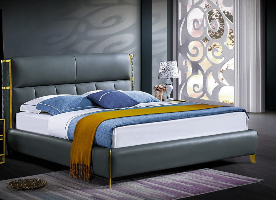 Luksusowe łóżko Podkładka Design Double bed Hotel Marriage Sleep Pokój Włókienniczy