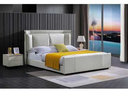 Łóżko tapicerowane łóżka Łóżko Podkładka Designer Hotel Double Luxury Deco Design
