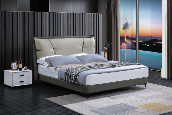 Luksusowe Meble Podwójne łóżko Sypialnia Double Bed Beige Hotel Interior