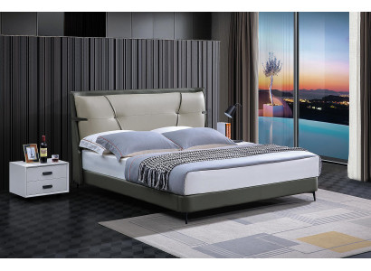 Luksusowe Meble Podwójne łóżko Sypialnia Double Bed Beige Hotel Interior