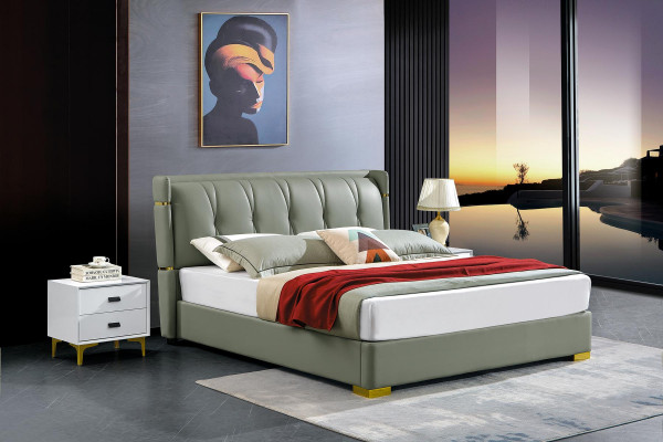 Łóżko drewniane Sypialnia Oryginalne Drewno Łóżko Łóżko Hotel 180x200 Solidne
