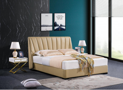 Podwójne łóżko Sypialnia łóżka Luxury Meble Double Bed Hotel Facility