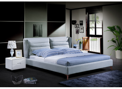 Drewno Design Łóżko. Pokój Dwuosobowy Luksusowe Małżeństwo Nowoczesny Hotel Frame Sleep Pokój