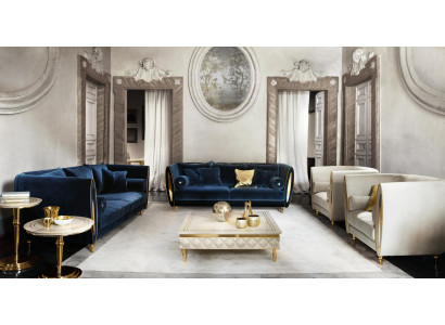 Zestaw sofowy Sofa Kanapa 3+1 Salon Designerskie Meble Classic