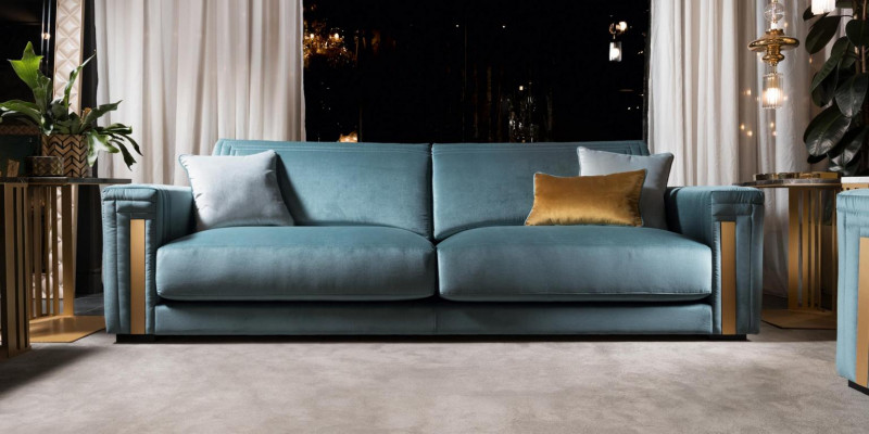 Zestaw sofowy 311 miejsce do siedzenia Żywy krajobraz Sofa Couch Podkładka Ustawić Sofy Włókienniczy
