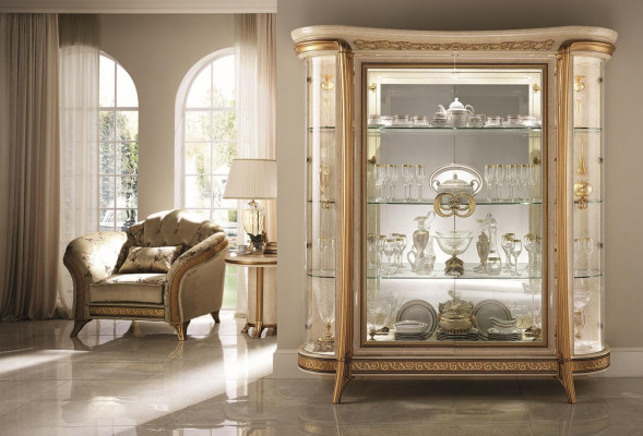 Gablota Komody Witryny Komoda Szkło Szafa Włochy arredoclassic