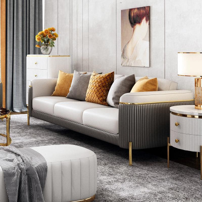Zestaw sofowy 321 miejsce do siedzenia Zestaw Design Sofa Podkładka Kanapa Kanapa Nowoczesny Tabela Nowość