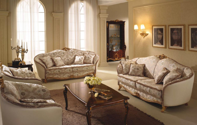arredoclassic™ 3 miejsce do siedzenia Kanapa Sofa Podkładka Couchen Sofa rozkładana Funkcja łóżka Nowość