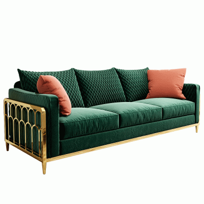 Sofa Skóra Kanapa Podkładka Siedziba 3+2+1 miejsce siedzące Ustawić Design Kanapy Sofy