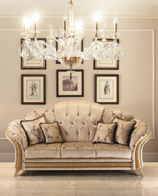 Sofa rozkładana sofa 3 miejsce siedzące Duża funkcja łóżka rozkładana sofa sofy kanapy arredoclassic
