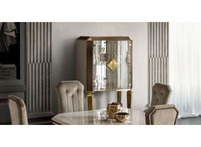 Szafa Bar Szafka Gablota Salon Designer Półka Meble arredoclassic