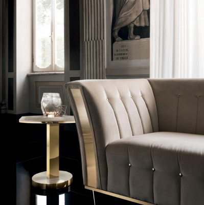 Sofa trzyosobowa Podkładka Design Sofa 3 Siedziba Sofy Pokój Luksusowe Kanapy Meble Nowe