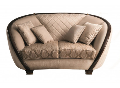 Salon Material Kanapa Sofa 2 miejsce do siedzenia Designerskie Kanapy Kanapa Beżowa Włókienniczy Podkładka