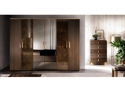 Luksusowe Sukienki Szafa Szafy Designerskie Meble Wysoki Połysk Living Drewno Nowe