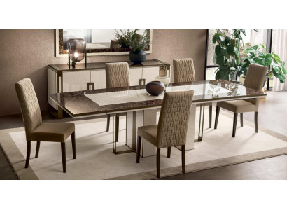 Stół obiadowy Tabela jadalnia salon Ustaw Drewno Design stoły 200x102/280cm
