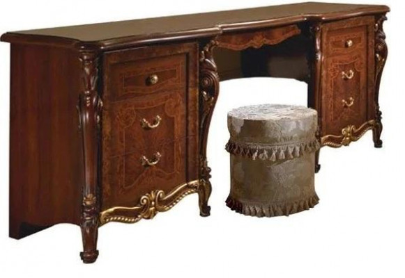Design Luksusowe Meble Sekretarz Antyk Styl Barokowy Tabela Drewno Włoskie Meble Nowość