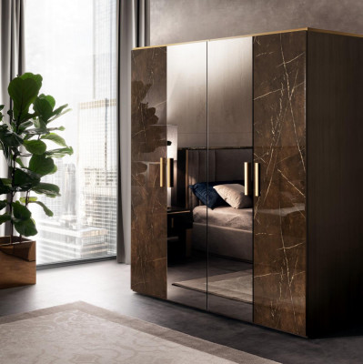 Luksusowe Sukienki Szafa Designerskie Szafy Meble Wysoki Połysk Living Drewno Nowe