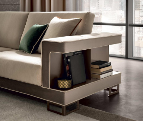 Fotel Design Krzesło Podkładka Club Relaks Nowy Materiał Włókienniczy Lounge TV 1 miejsce siedzące