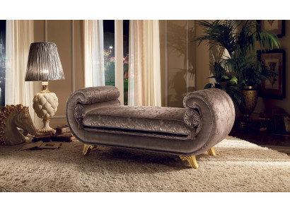 Szezlong Luksusowa Sofa Fotel Klasyczny Barokowy Rokoko Art Nouveau