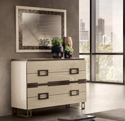 Komoda Kredens Lustro Drewno Komody Design Modern Grupa Meble